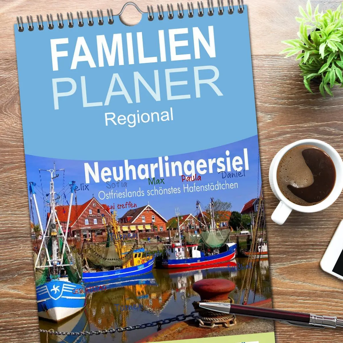 Bild: 9783516510201 | Familienplaner 2026 - Neuharlingersiel - Ostfrieslands schönstes...