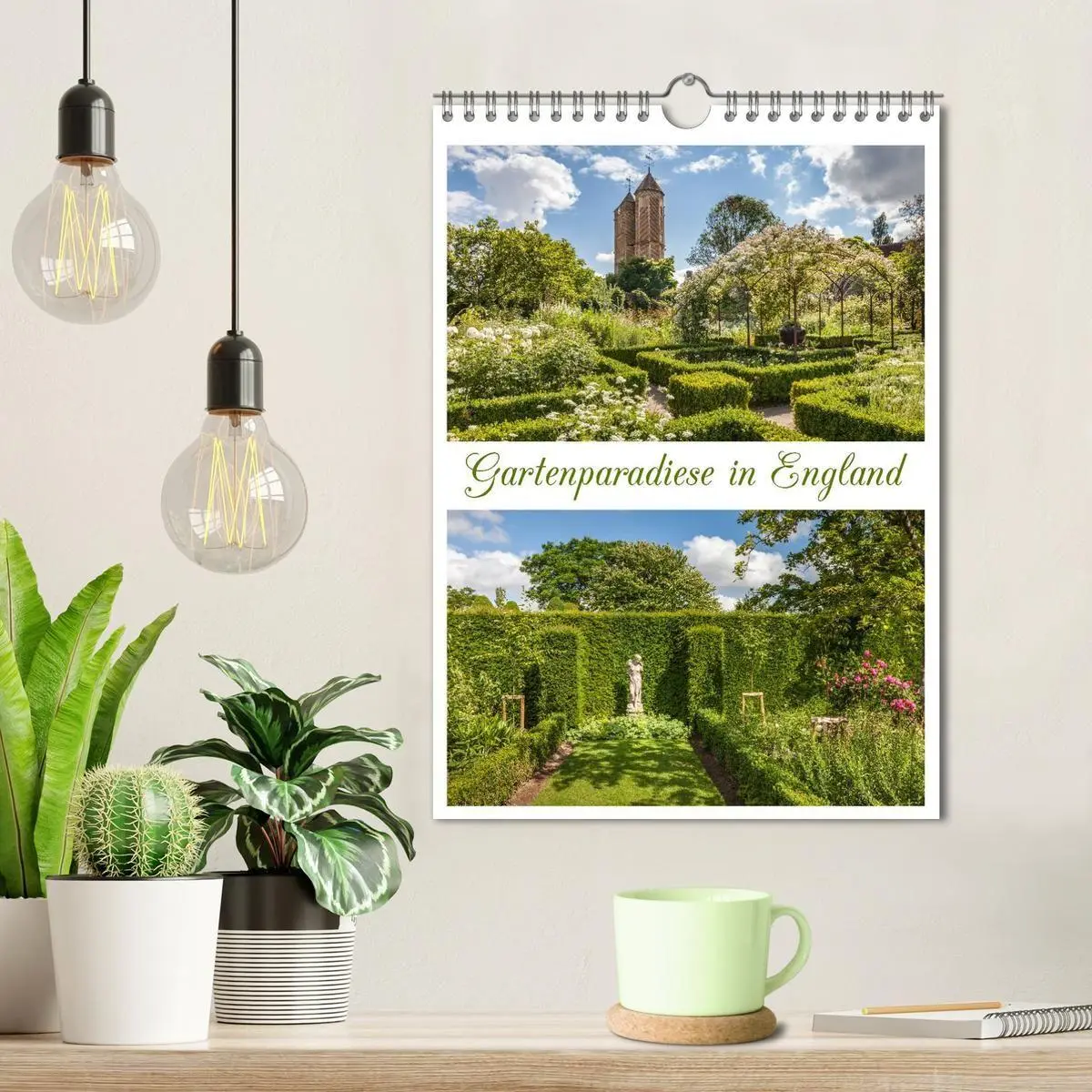 Bild: 9783516680201 | Gartenparadiese in England (Wandkalender 2026 DIN A4 hoch),...