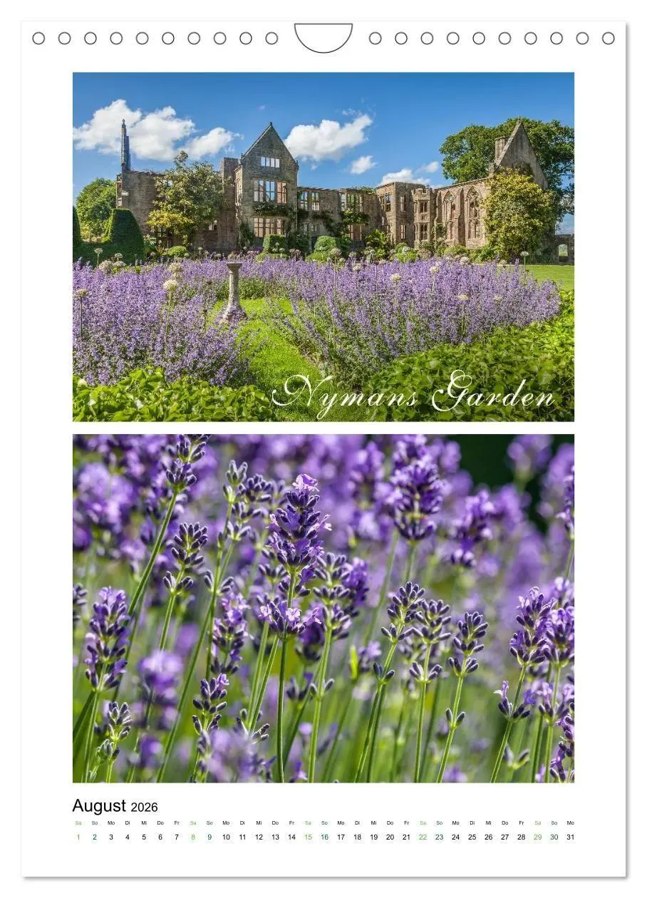 Bild: 9783516680201 | Gartenparadiese in England (Wandkalender 2026 DIN A4 hoch),...