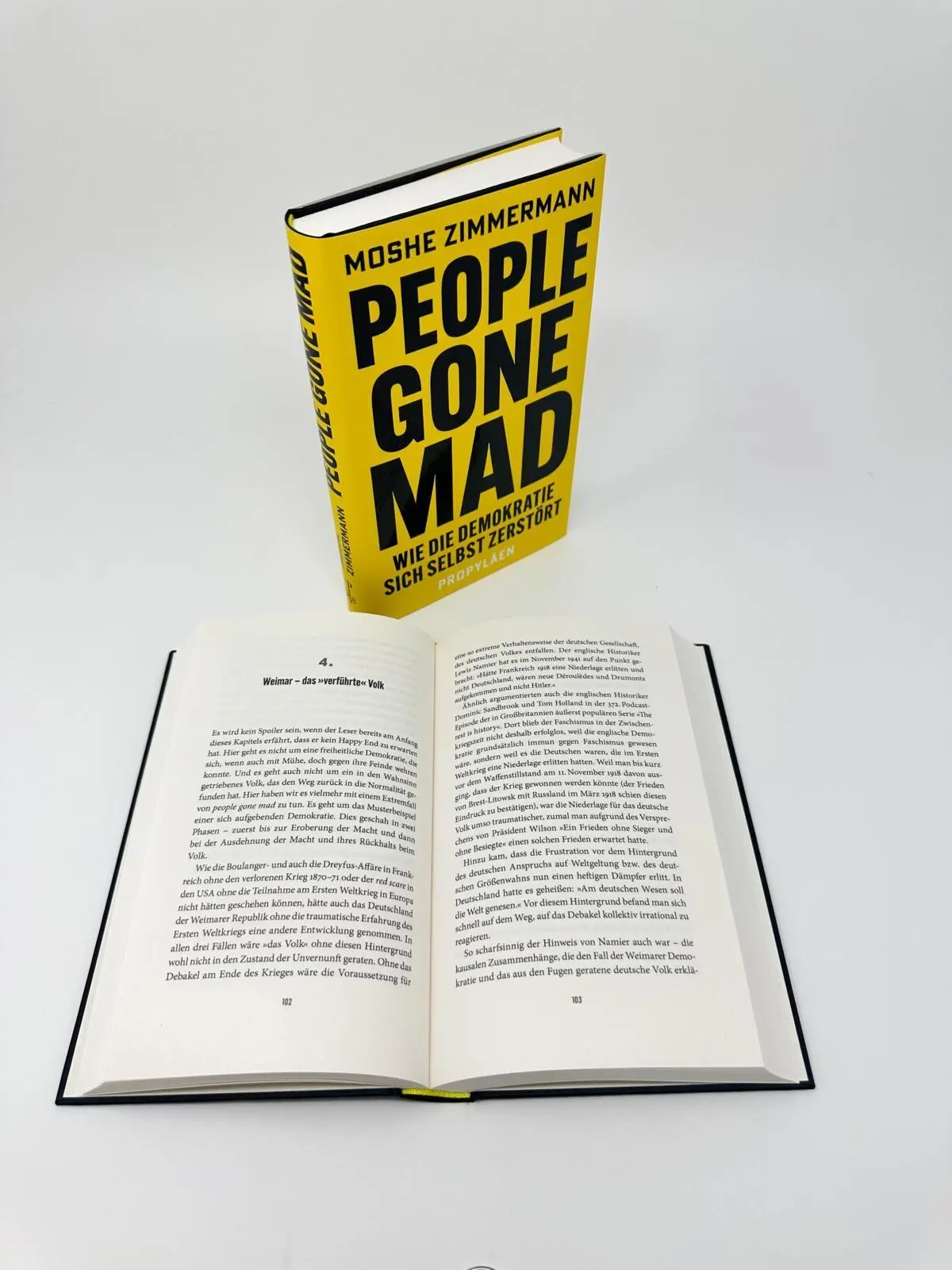 Bild: 9783549110201 | People gone mad | Moshe Zimmermann | Buch | 288 S. | Deutsch | 2026