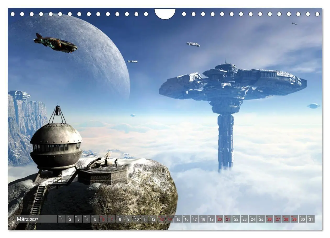 Bild: 9783569840201 | Wunderwelt Zukunft (Wandkalender 2027 DIN A4 quer), CALVENDO...