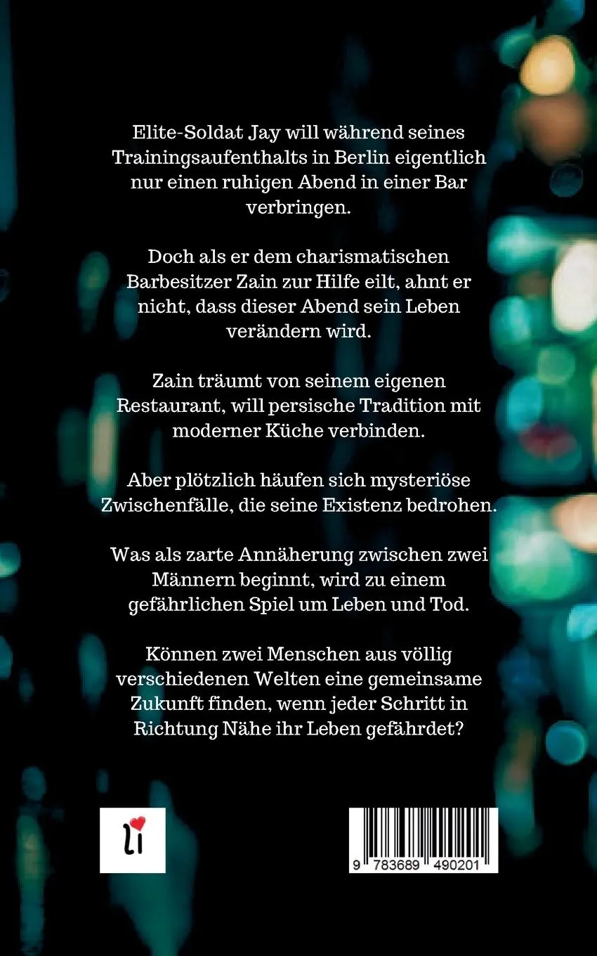 Rückseite: 9783689490201 | Jay und Zain | Herz in der Schusslinie | Alisa Kevano | Taschenbuch