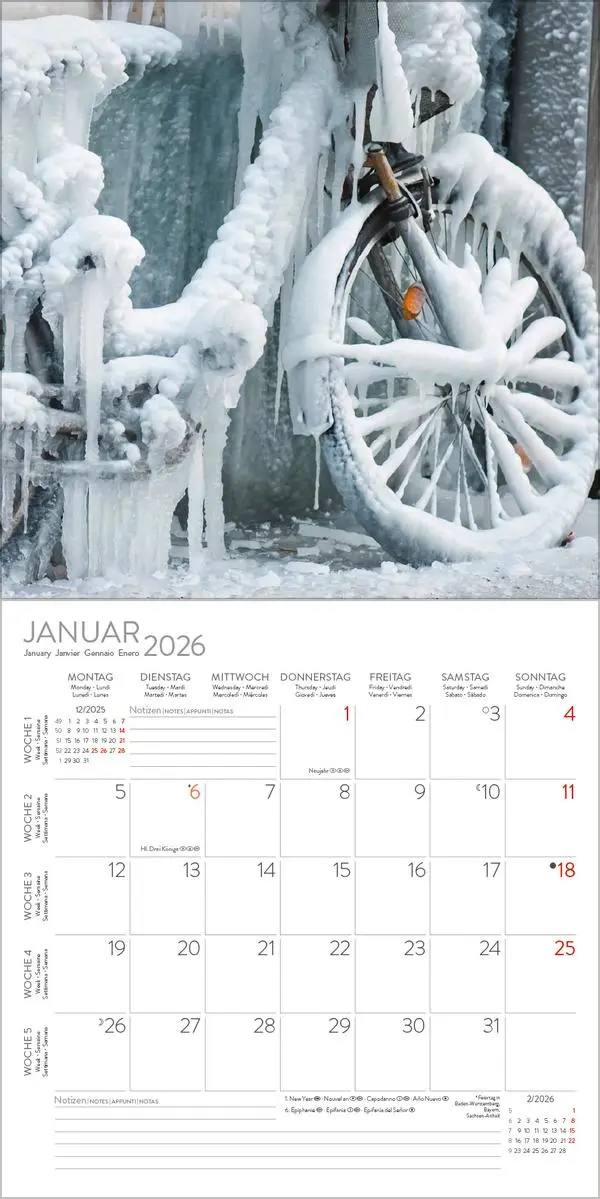 Bild: 9783731890201 | Bike Love 2026 | Verlag Korsch | Kalender | 13 S. | Deutsch | 2026