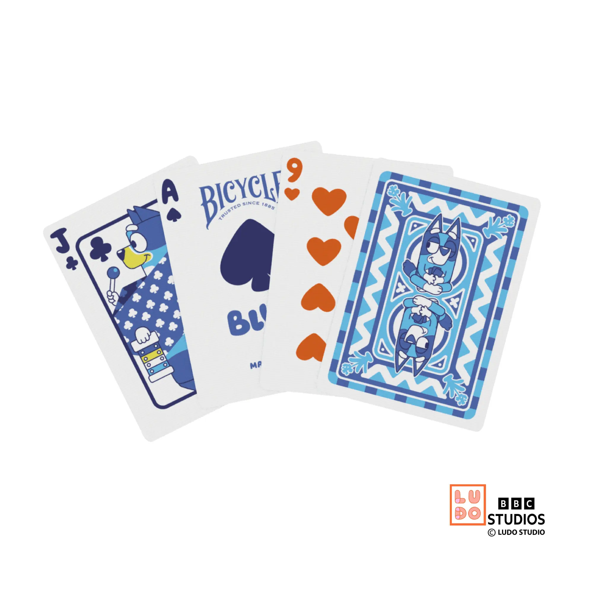 Bild: 73854100301 | Bicycle® Bluey (Designer Spielkarten, Poker, Skat...) | Uspc | Spiel