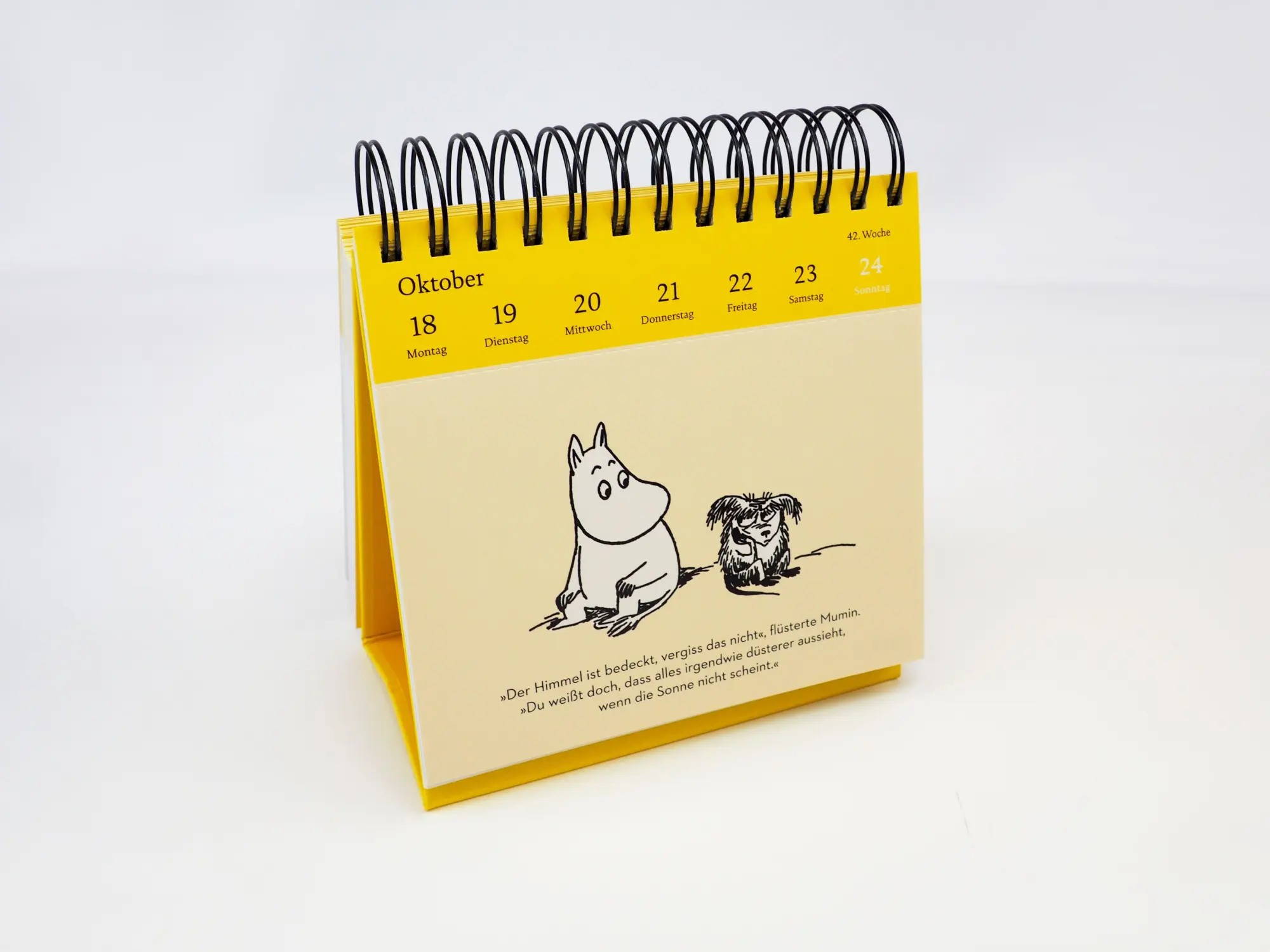Bild: 4262461870301 | Die Mumins für alle Lebenslagen. Postkartenkalender 2027 | Jansson