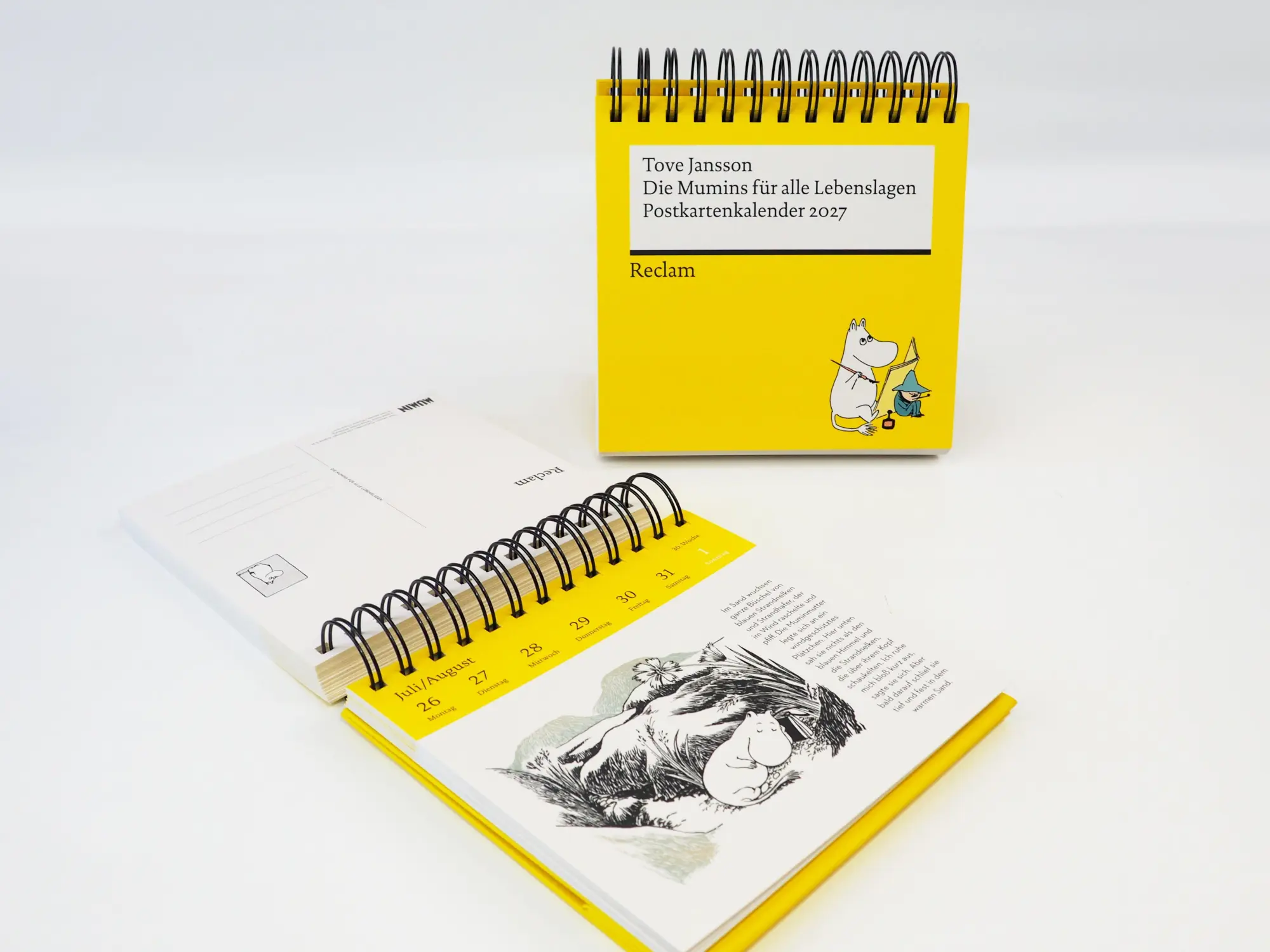 Bild: 4262461870301 | Die Mumins für alle Lebenslagen. Postkartenkalender 2027 | Jansson