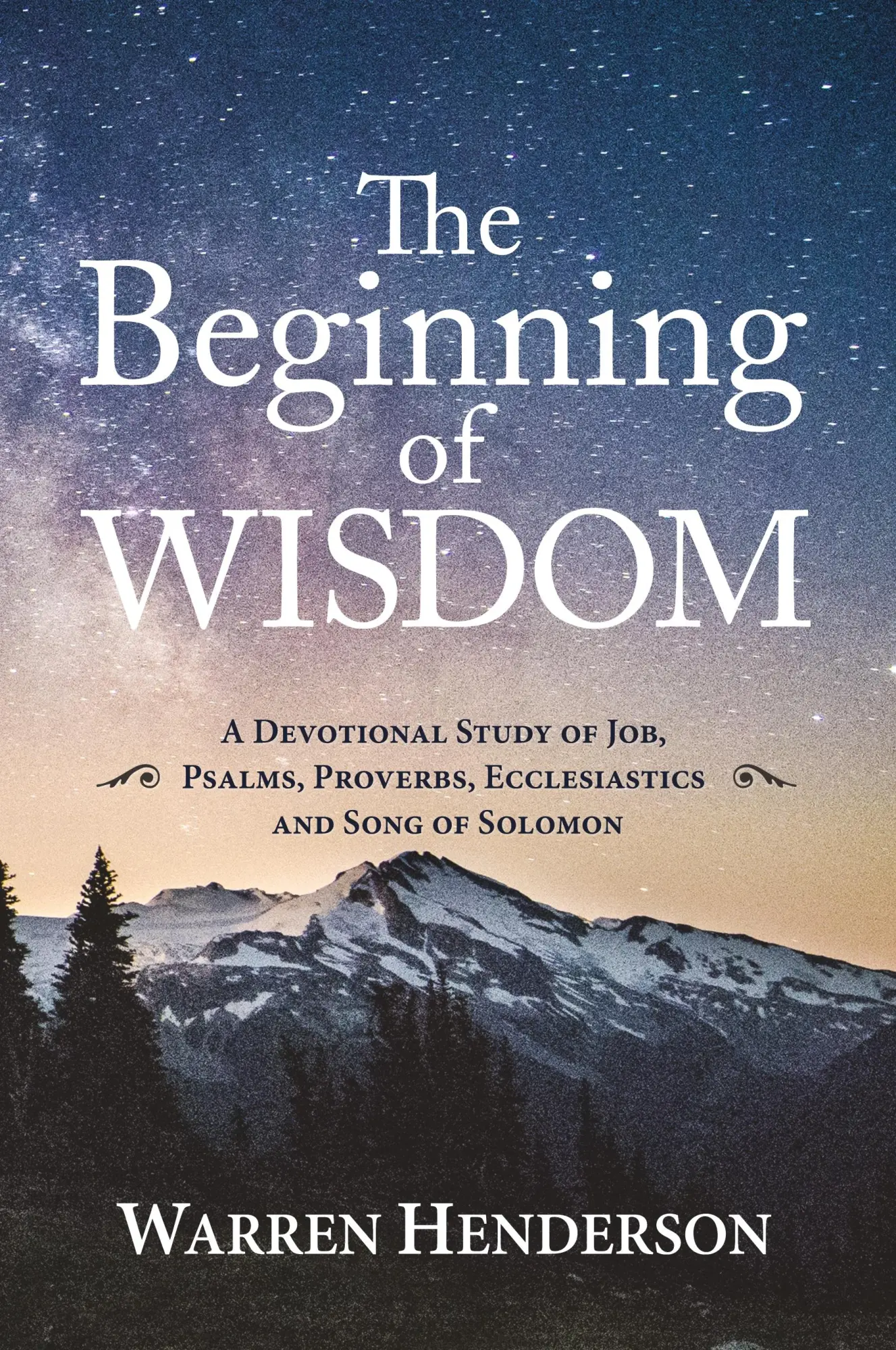 Cover: 9781939770301 | The Beginning of Wisdom - A Devotional Study of Job, Psalms,...