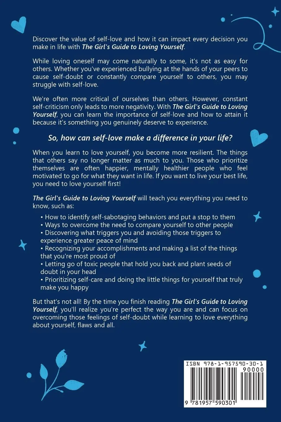 Rückseite: 9781957590301 | Girl's Guide to Loving Yourself | Jenn Higgins | Taschenbuch | 2022