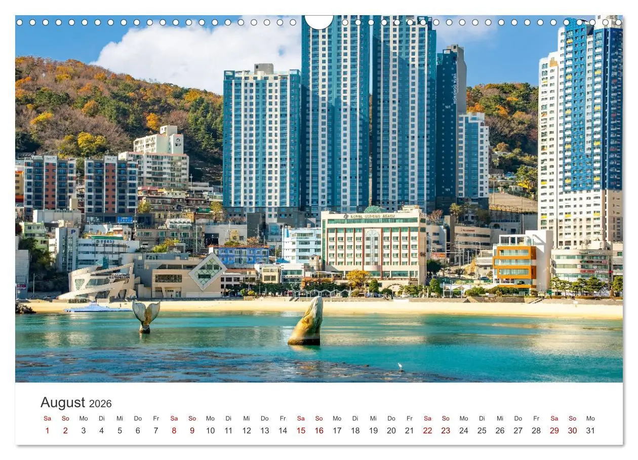 Bild: 9783457410301 | Busan - Hafenstadt in Südkorea (Wandkalender 2026 DIN A3 quer),...
