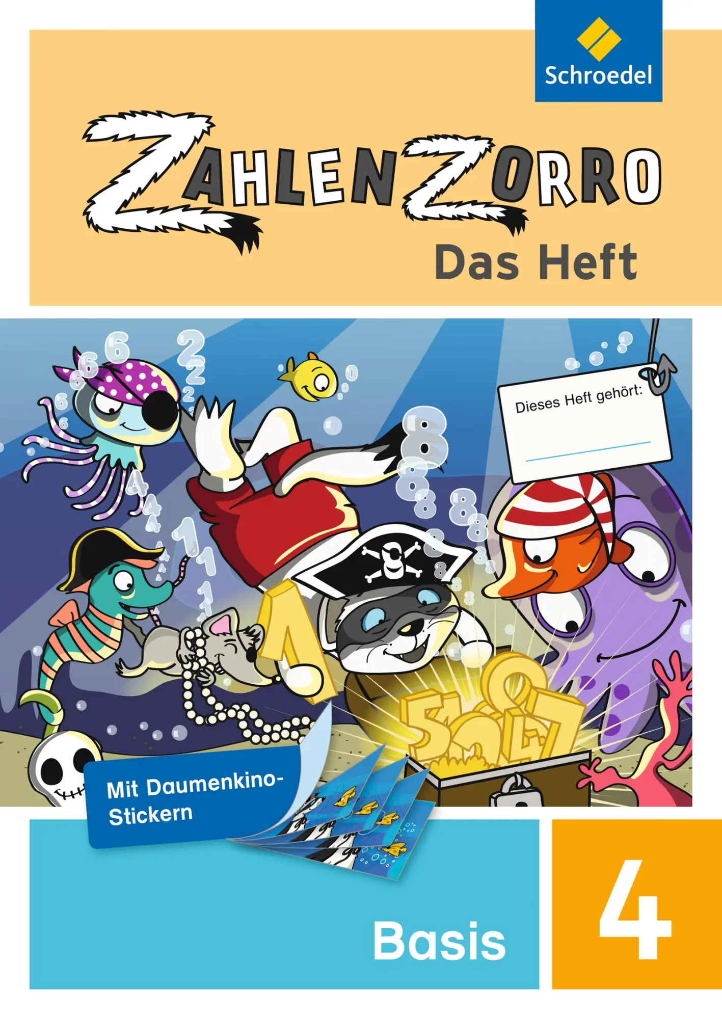 Cover: 9783507140301 | Zahlenzorro - Das Heft. Basisheft 4 | Katrin Klöckner | Broschüre