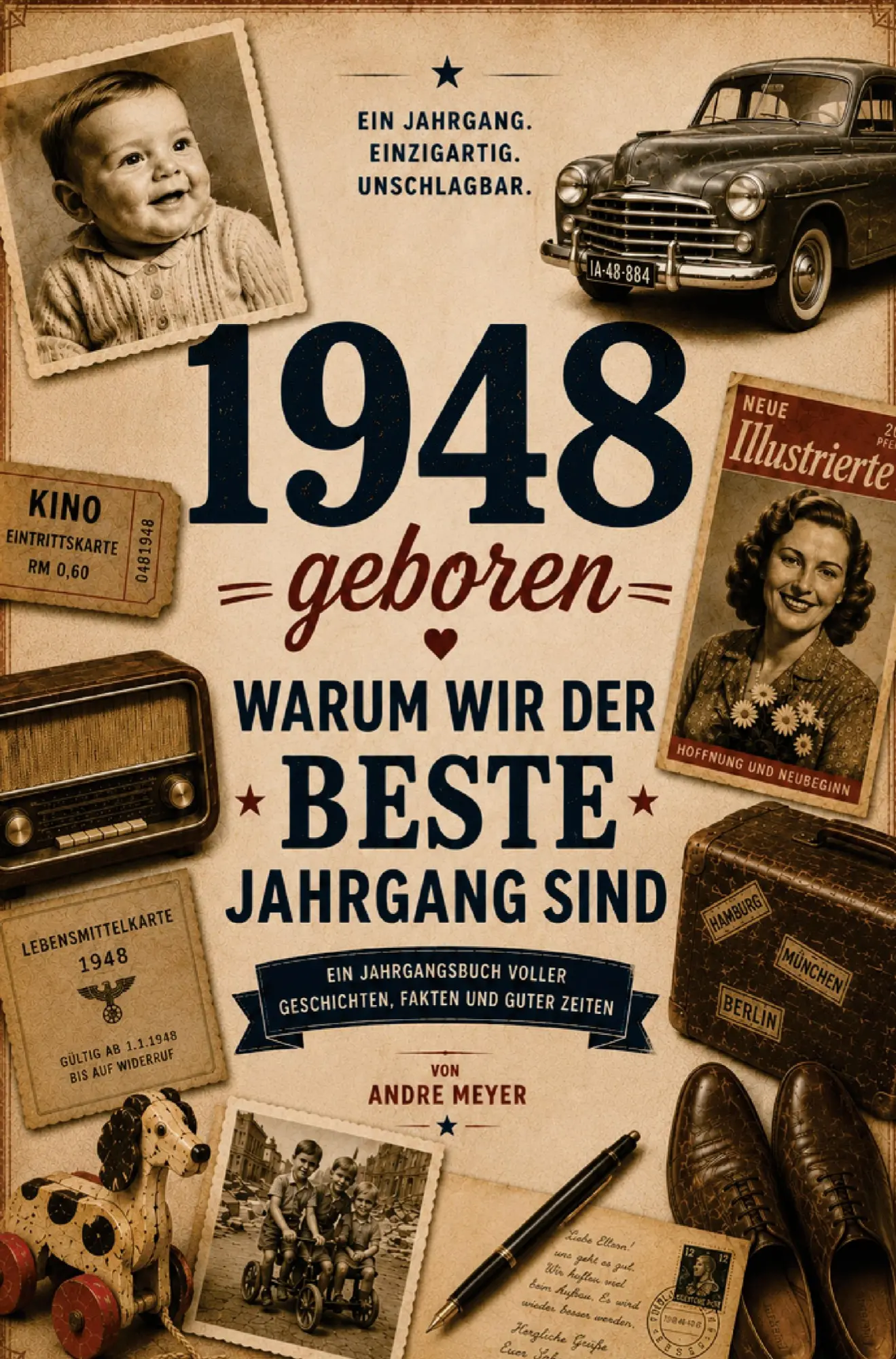 Cover: 9783694710301 | 1948 geboren - Warum wir der beste Jahrgang sind | Andre Meyer | Buch