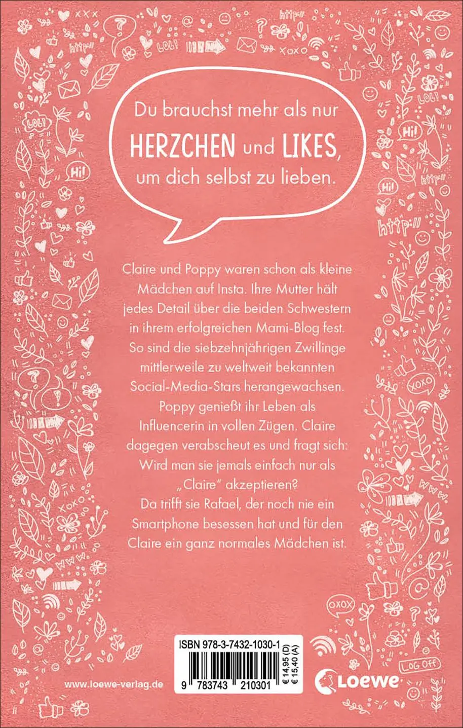 Rückseite: 9783743210301 | Just for Clicks | Kara McDowell | Taschenbuch | ENGLBR | 384 S. | 2022
