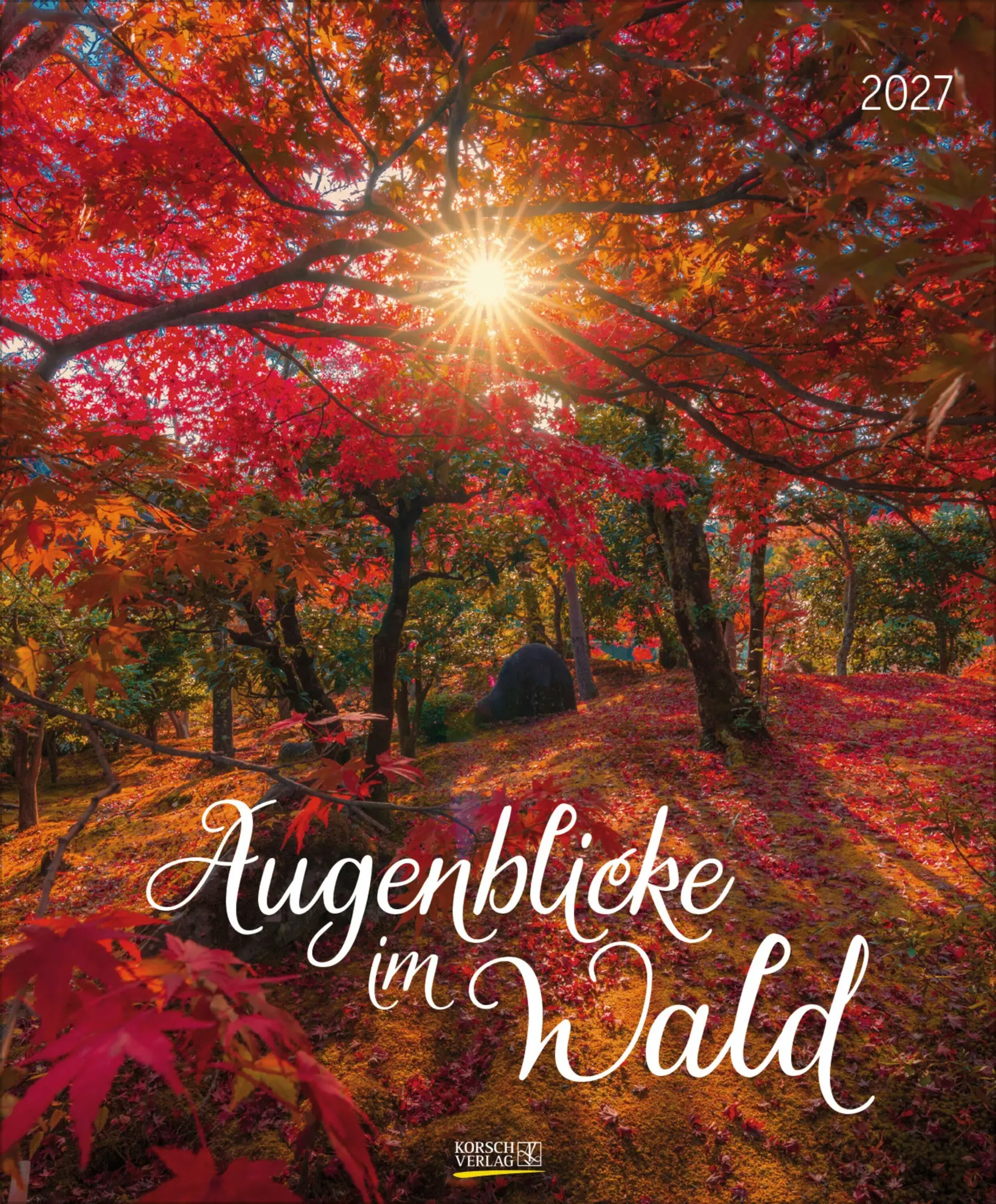 Cover: 9783819300301 | Augenblicke im Wald 2027 | Verlag Korsch | Kalender | Spiralbindung