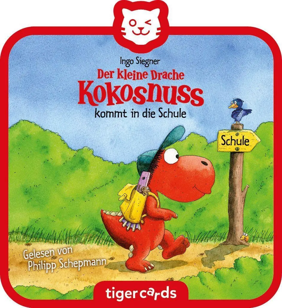 Cover: 4260535480401 | tigercard - Der kleine Drache Kokosnuss - kommt in die Schule | 2019