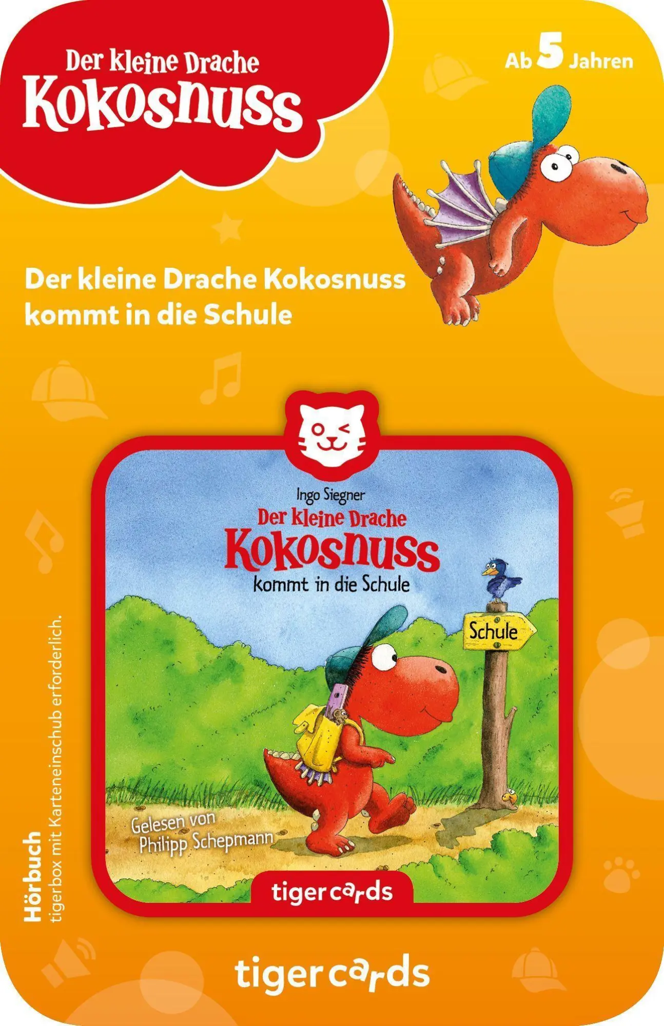 Bild: 4260535480401 | tigercard - Der kleine Drache Kokosnuss - kommt in die Schule | 2019