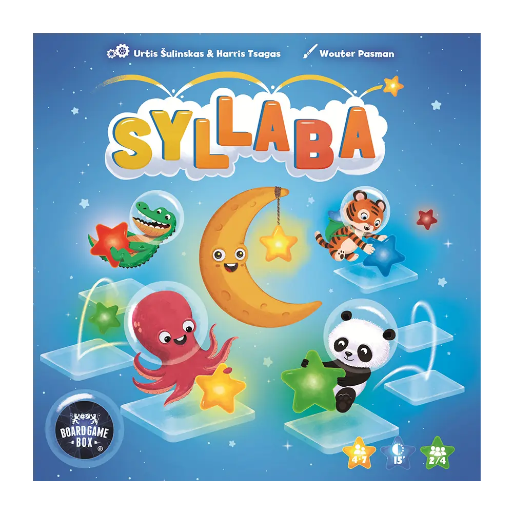 Cover: 7640473530401 | Syllaba | Spiel | Deutsch | 2024 | Board Game Box GmbH