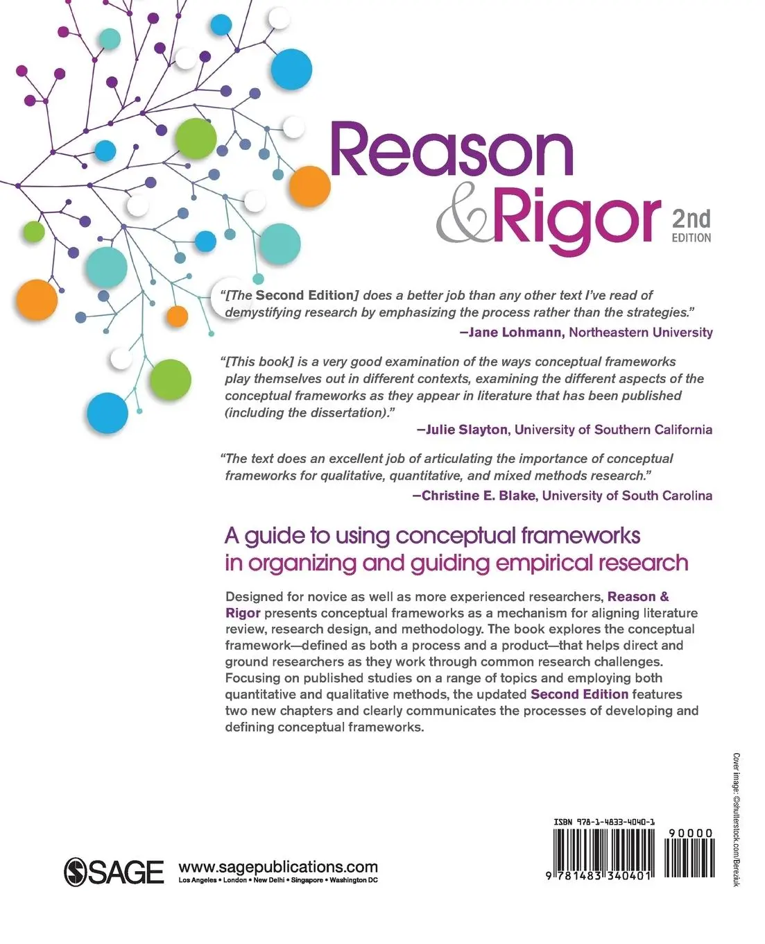 Rückseite: 9781483340401 | Reason &amp; Rigor | How Conceptual Frameworks Guide Research | Buch