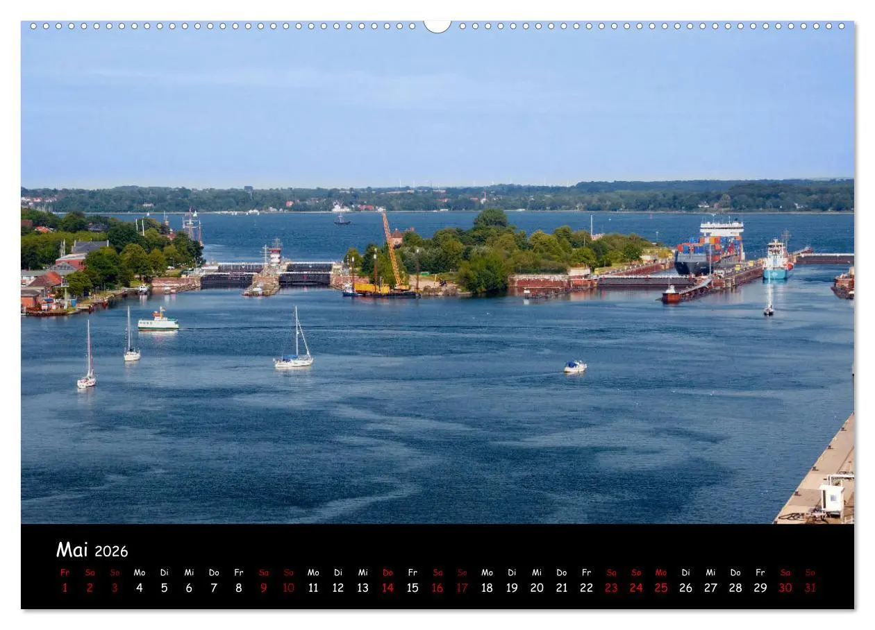 Bild: 9783457710401 | Kiel - Stadt an der Förde (hochwertiger Premium Wandkalender 2026...