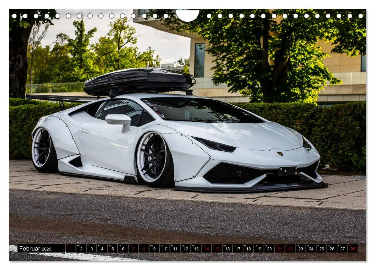 Bild: 9783457880401 | Tuning Cars (Wandkalender 2026 DIN A4 quer), CALVENDO Monatskalender