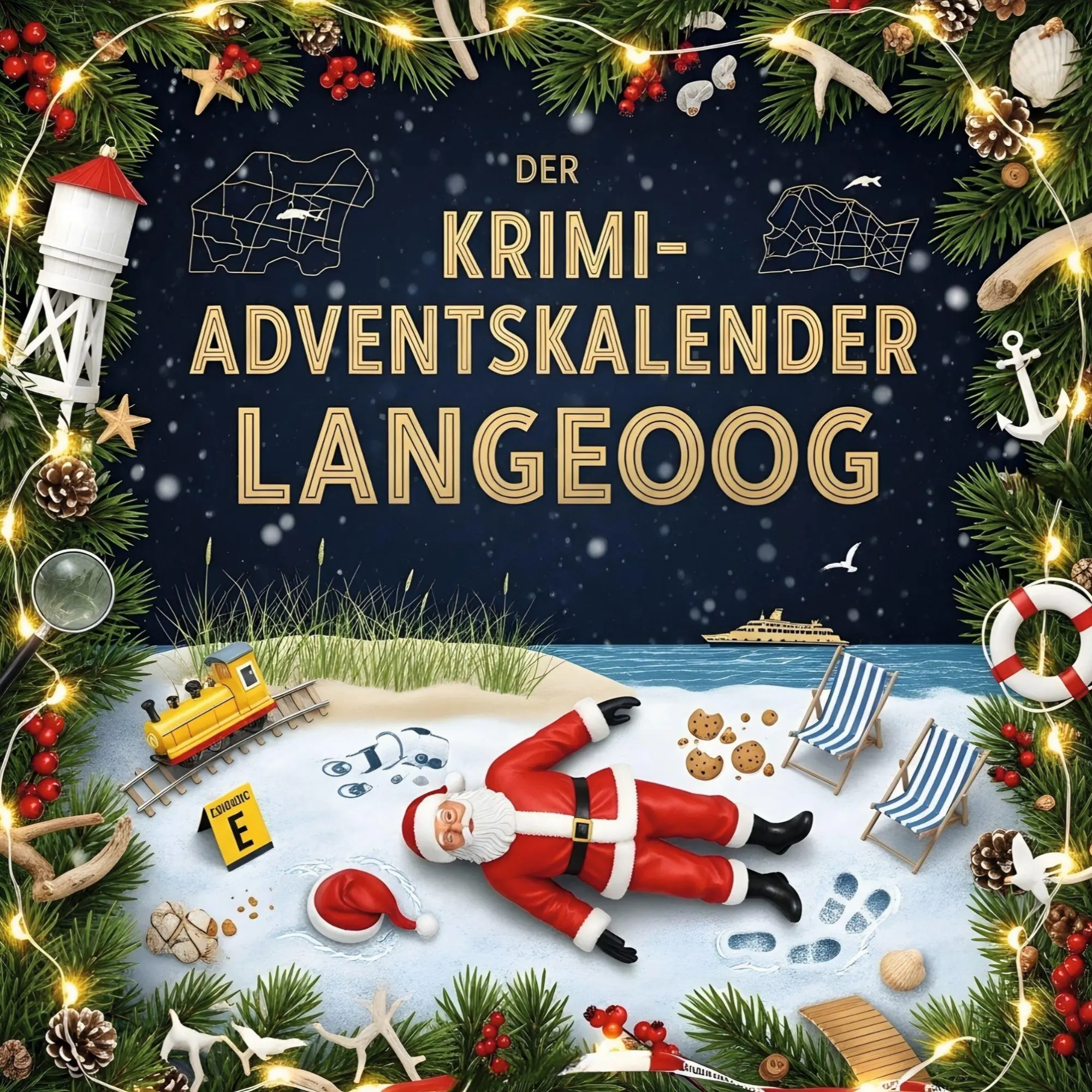 Cover: 9783695310401 | Der Krimi-Adventskalender Langeoog | Mordsverdächtig in 24 Akten