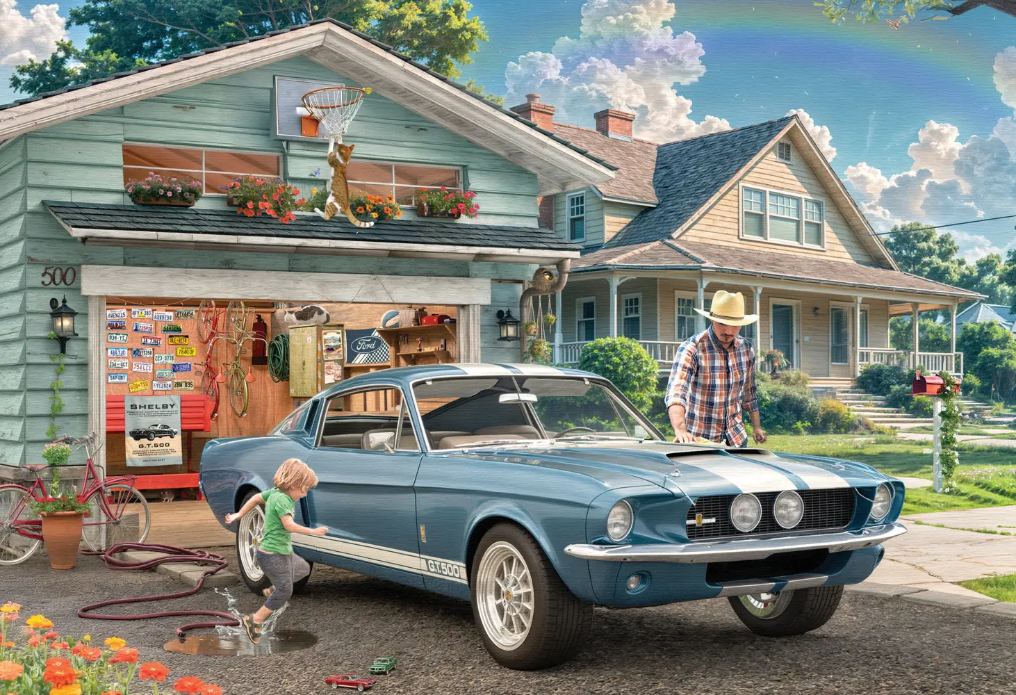 Bild: 628136660501 | Ford Mustang Shelby GT500 von 1967 | Spiel | 8551-6050 | Deutsch