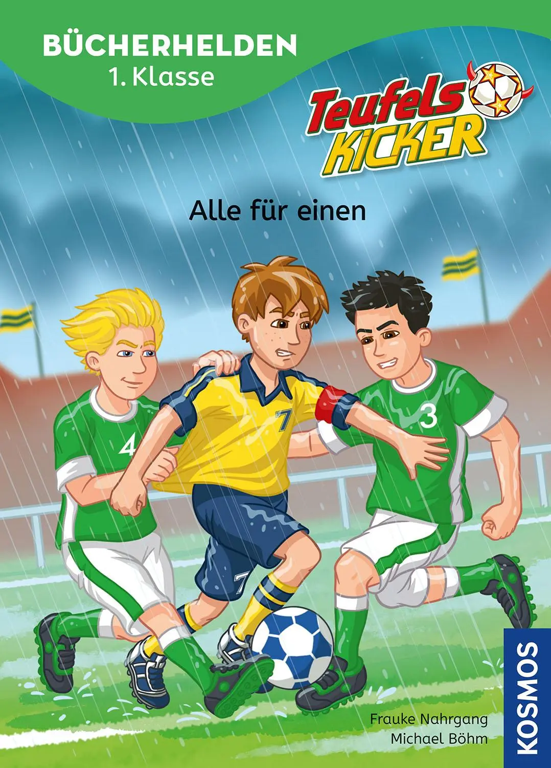 Cover: 9783440180501 | Teufelskicker, Bücherhelden 1. Klasse, Alle für einen | Nahrgang