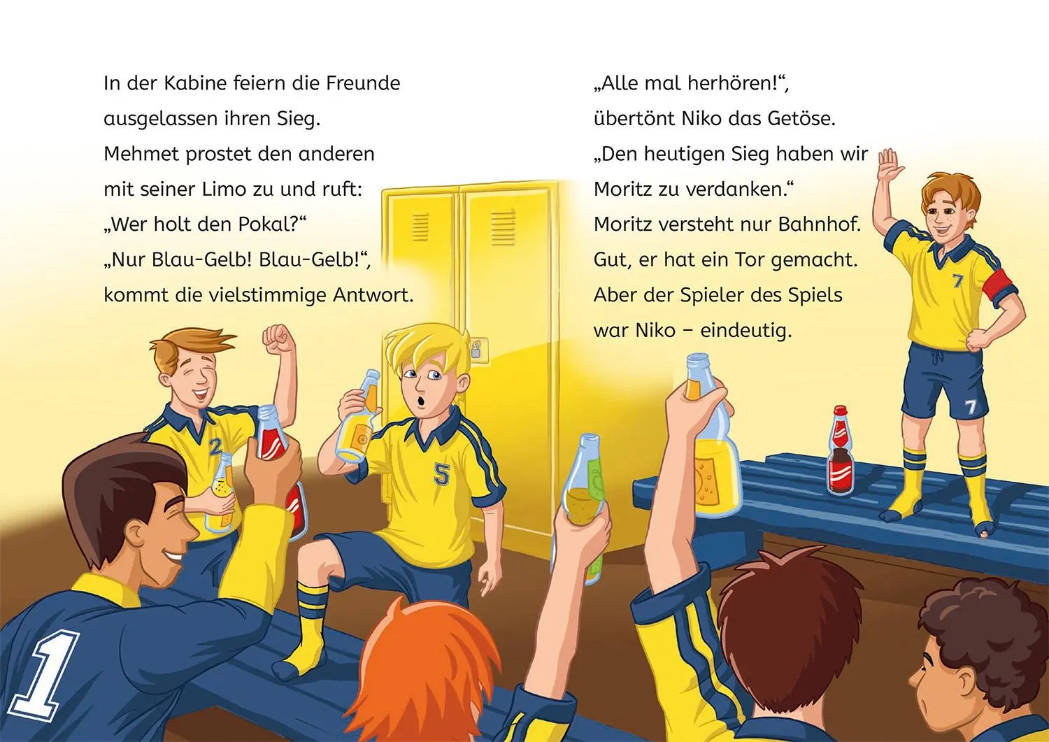 Bild: 9783440180501 | Teufelskicker, Bücherhelden 1. Klasse, Alle für einen | Nahrgang
