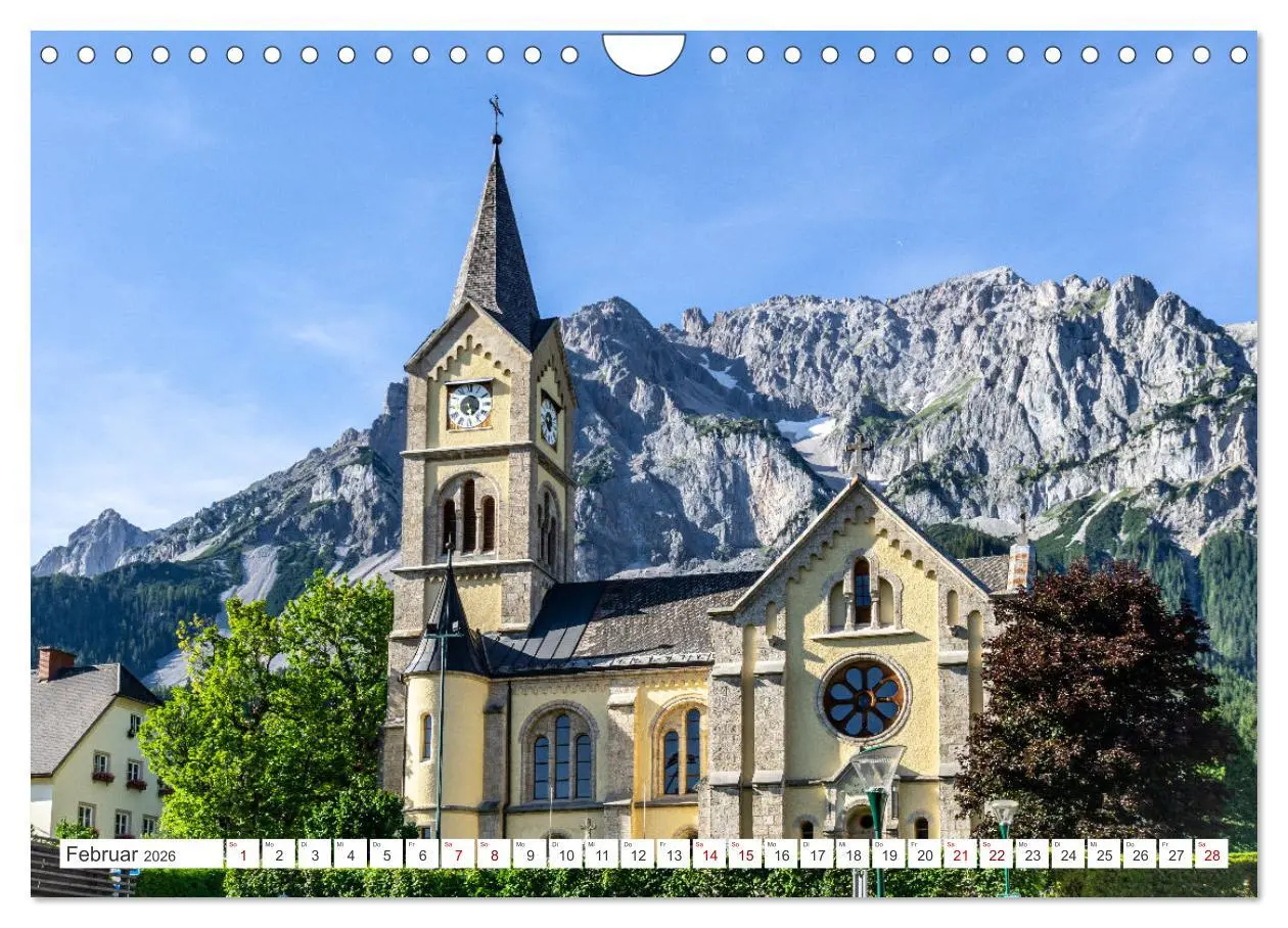 Bild: 9783457630501 | Das wunderbare Ramsau am Fuße des Dachsteins (Wandkalender 2026 DIN...
