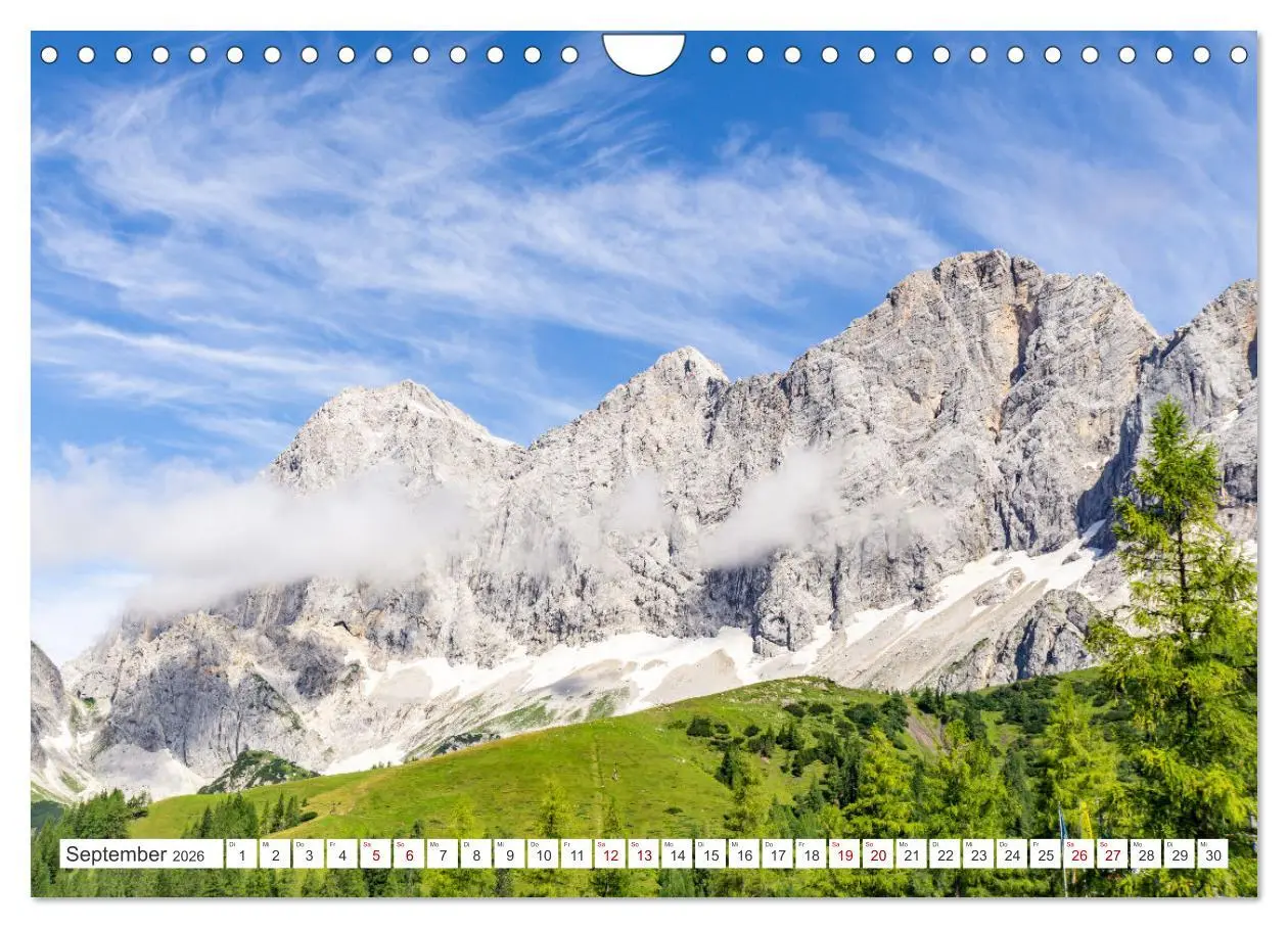 Bild: 9783457630501 | Das wunderbare Ramsau am Fuße des Dachsteins (Wandkalender 2026 DIN...