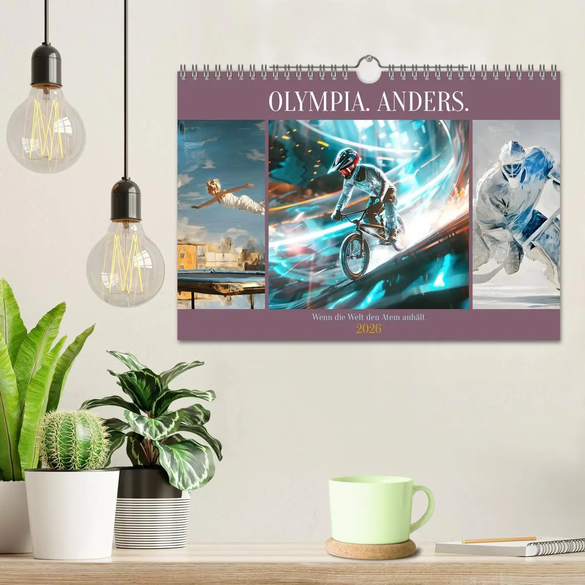 Bild: 9783516650501 | Olympia. Anders. (Wandkalender 2026 DIN A4 quer), CALVENDO...