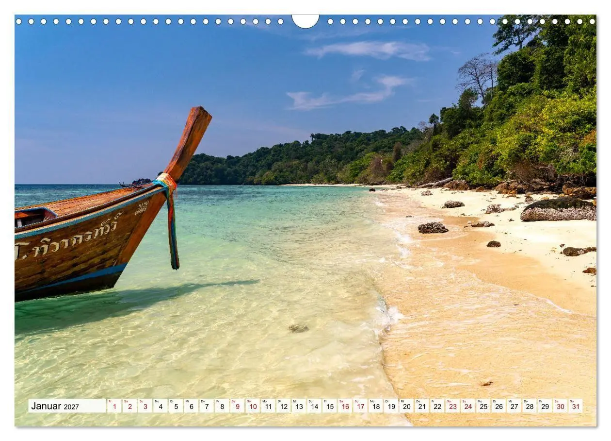 Bild: 9783569290501 | Thailand - Trauminseln in der Andamanensee (Wandkalender 2027 DIN...