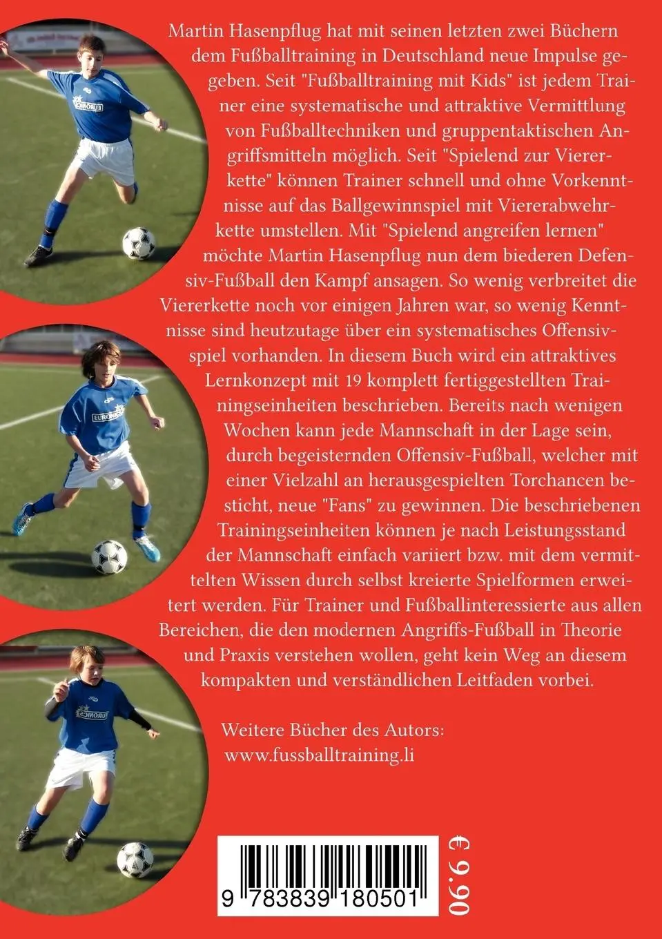 Rückseite: 9783839180501 | Spielend angreifen lernen | Systematisch mehr Tore erzielen | Buch