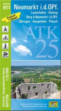 Cover: 9783987760501 | ATK25-H11 Neumarkt i.d.OPf. (Amtliche Topographische Karte 1:25000)