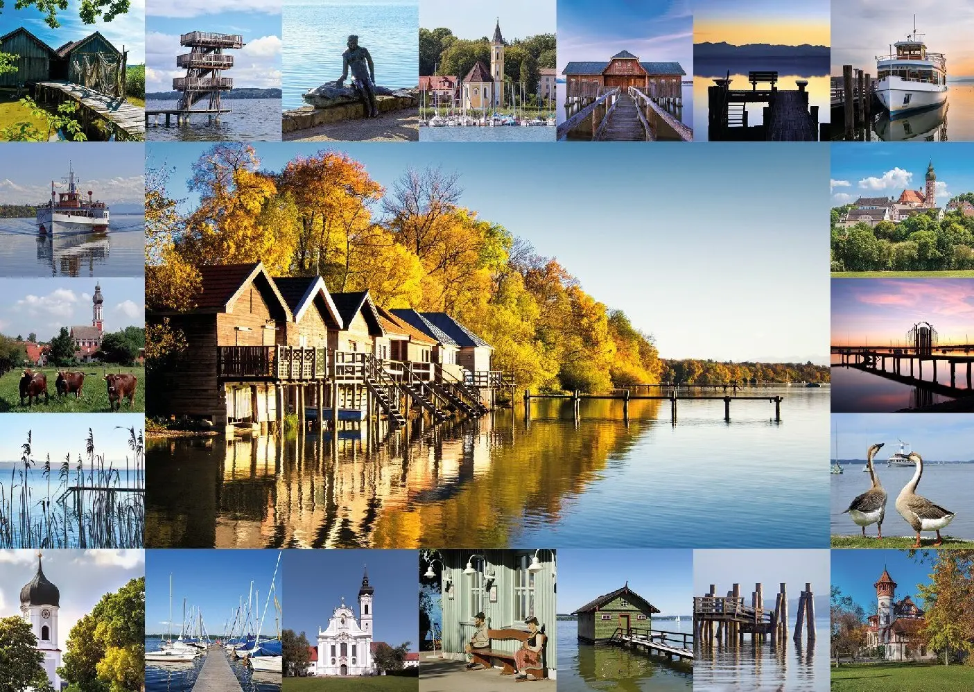 Bild: 4260472860601 | Ammersee Puzzle | 1000 Teile | Tanja Philippeit | Spiel | Deutsch