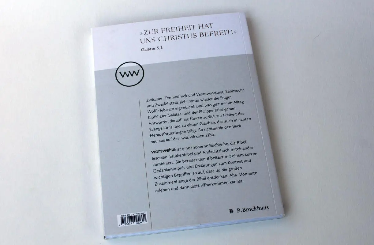 Bild: 9783417020601 | Das Bibellesebuch zu Galater und Philipper | Anna Hofacker | Buch
