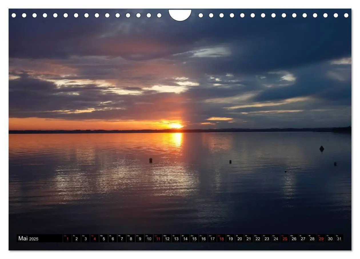 Bild: 9783435460601 | Am schönen Chiemsee (Wandkalender 2025 DIN A4 quer), CALVENDO...