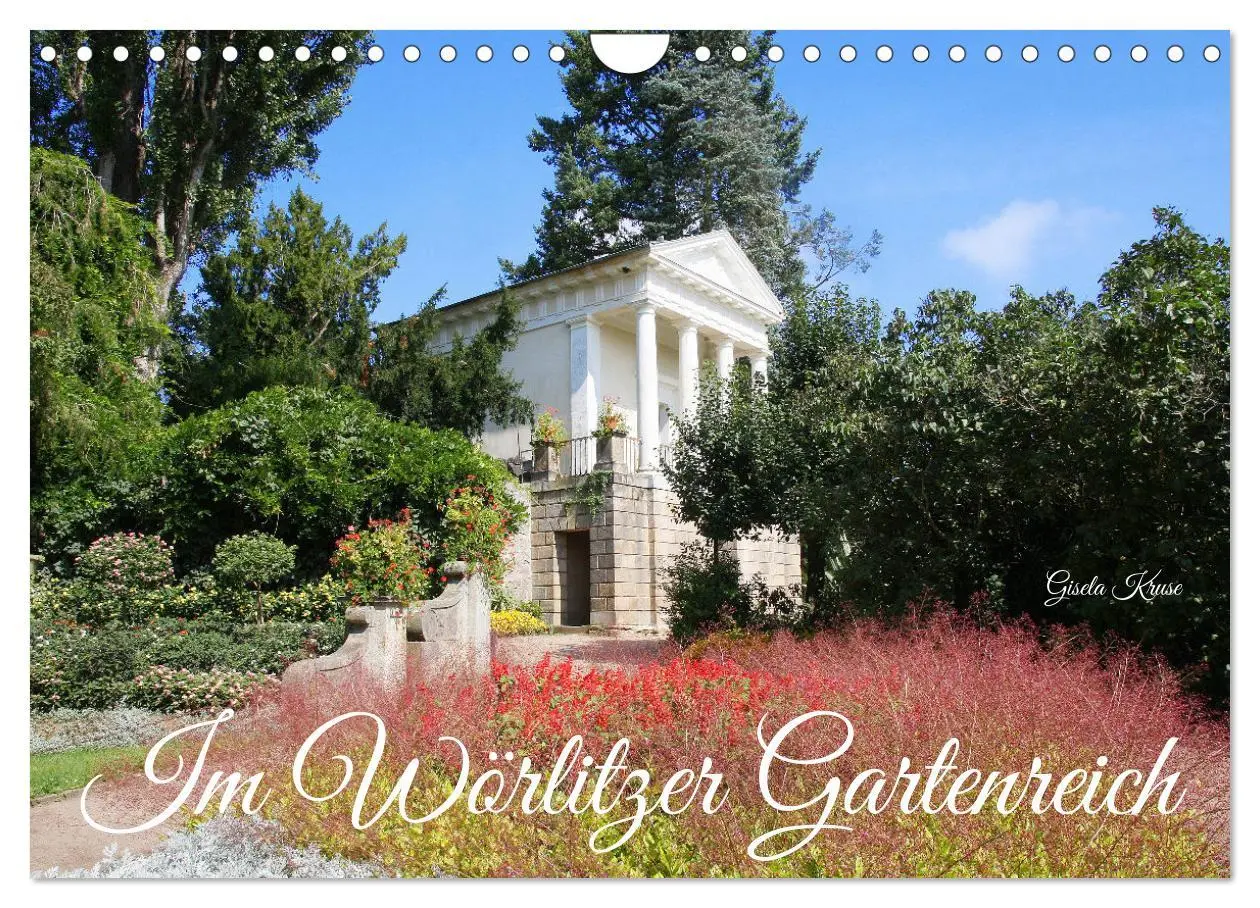 Cover: 9783457620601 | Im Wörlitzer Gartenreich (Wandkalender 2026 DIN A4 quer), CALVENDO...
