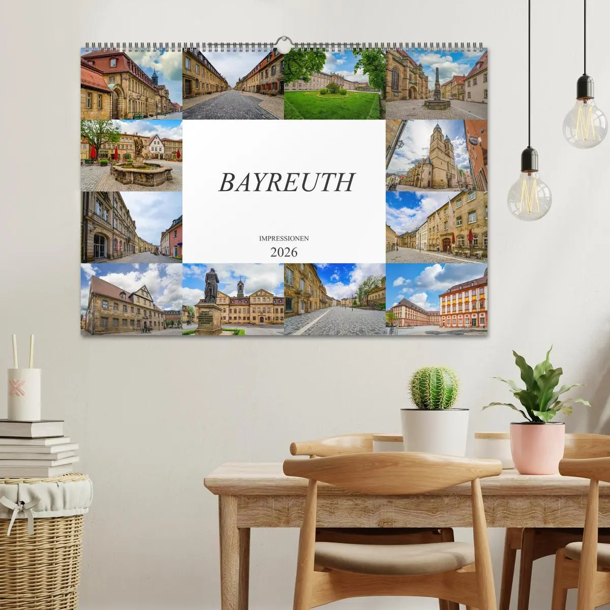 Bild: 9783457790601 | Bayreuth Impressionen (Wandkalender 2026 DIN A2 quer), CALVENDO...