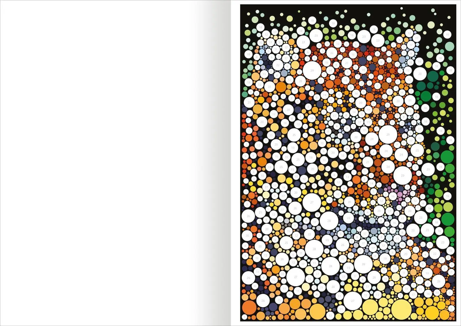Bild: 9783845870601 | Stickern nach Zahlen - Fantastische Tierwelt | Mit über 8000 Stickern