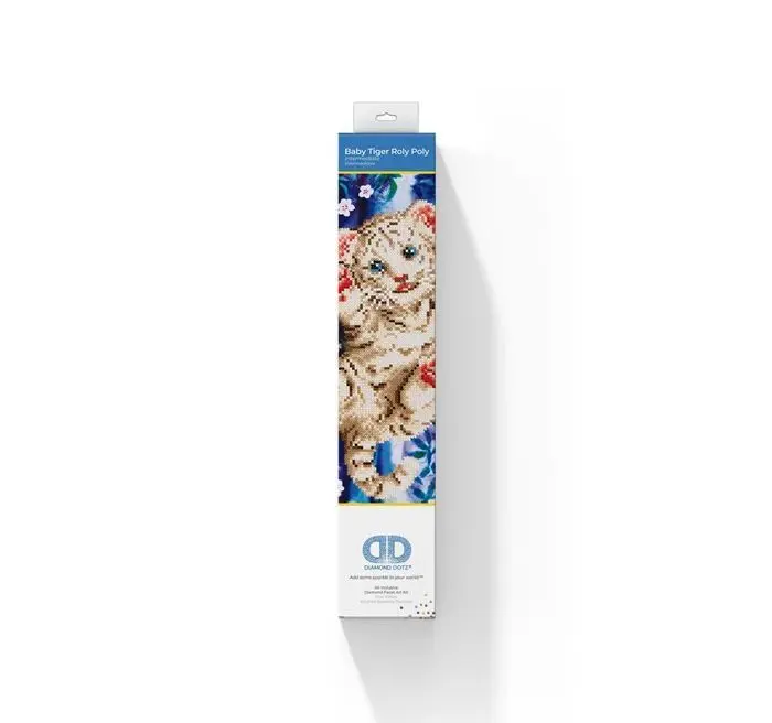 Bild: 4897073240701 | DIAMOND DOTZ - Diamond Painting Baby Tiger | Kit (Bastelset) | 2025