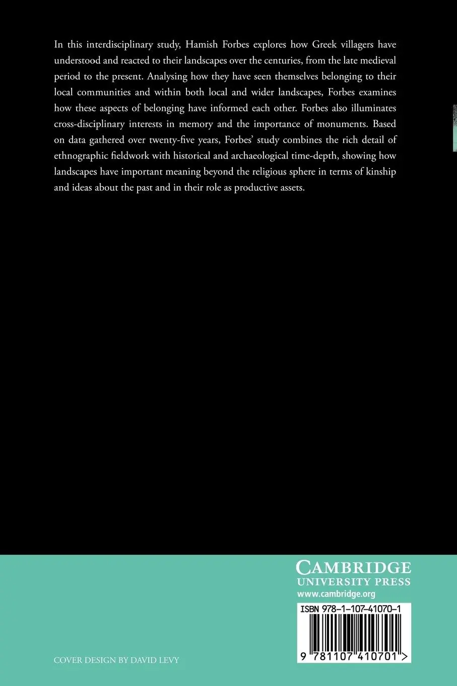Rückseite: 9781107410701 | Meaning and Identity in a Greek Landscape | Hamish Forbes | Buch