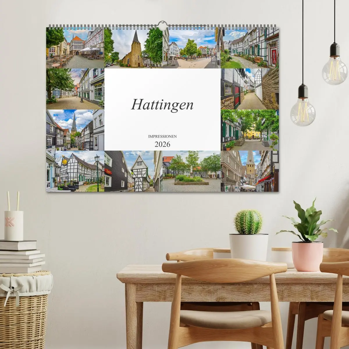 Bild: 9783457780701 | Hattingen Impressionen (Wandkalender 2026 DIN A2 quer), CALVENDO...