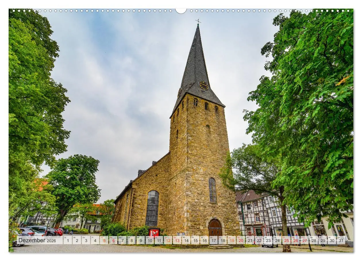 Bild: 9783457780701 | Hattingen Impressionen (Wandkalender 2026 DIN A2 quer), CALVENDO...