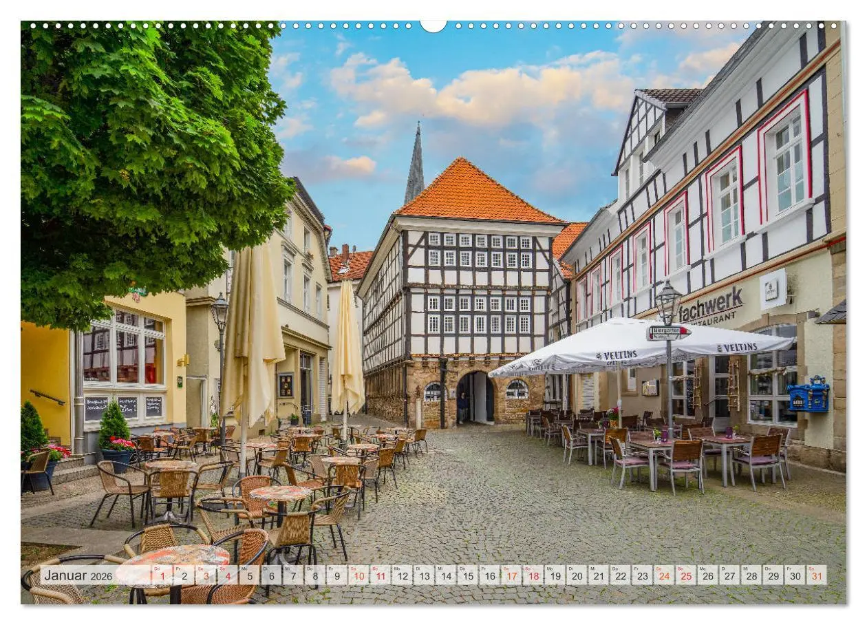 Bild: 9783457780701 | Hattingen Impressionen (Wandkalender 2026 DIN A2 quer), CALVENDO...