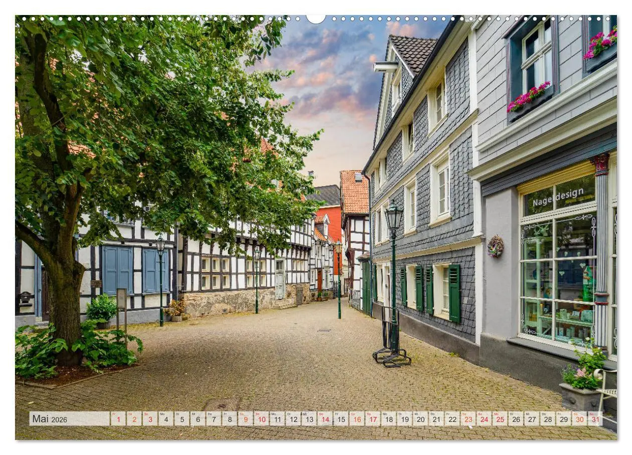 Bild: 9783457780701 | Hattingen Impressionen (Wandkalender 2026 DIN A2 quer), CALVENDO...