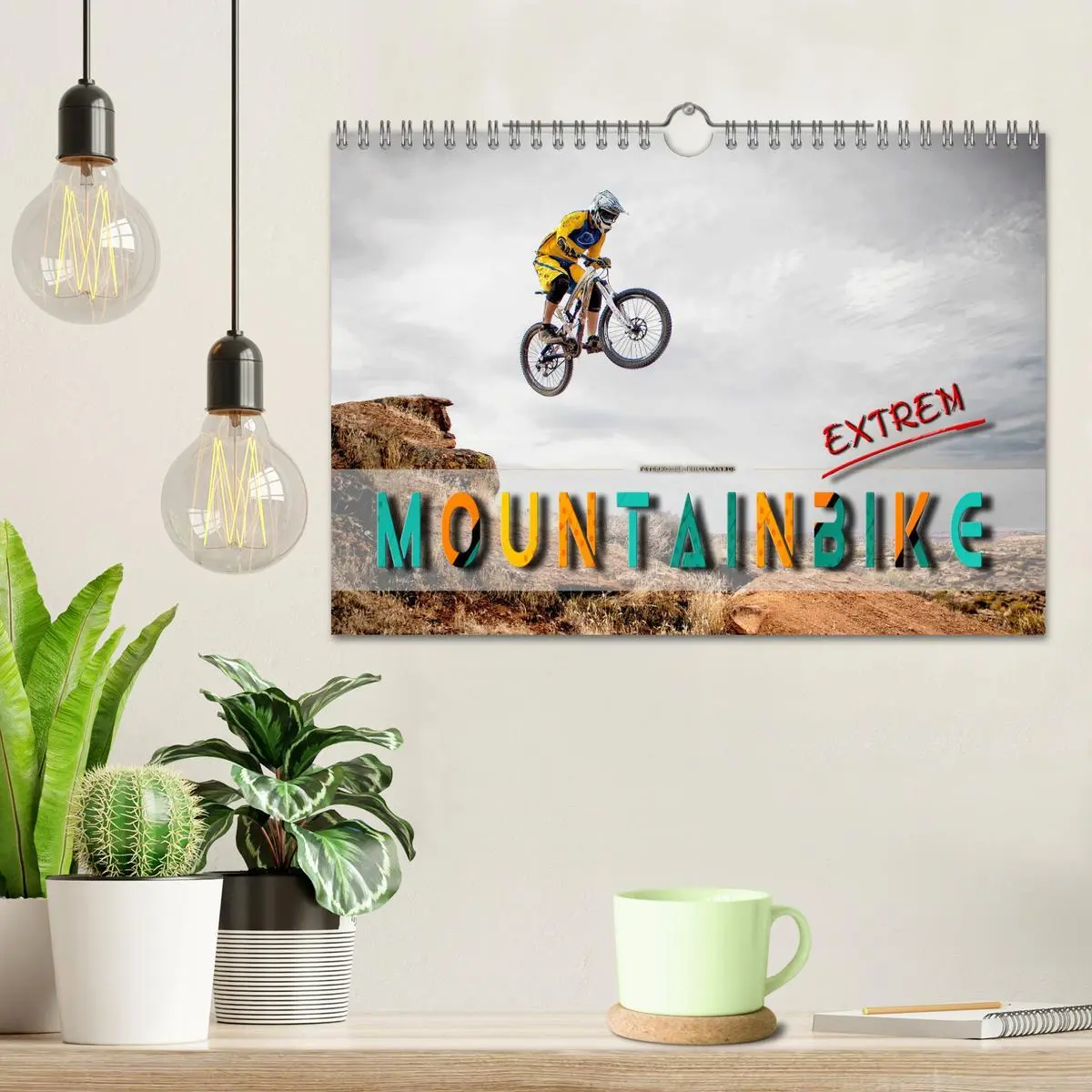 Bild: 9783457920701 | Mountainbike extrem (Wandkalender 2026 DIN A4 quer), CALVENDO...