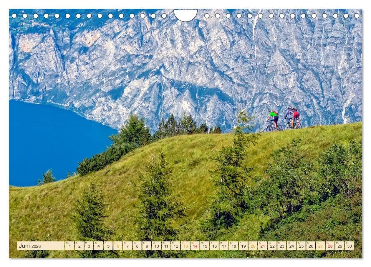 Bild: 9783457920701 | Mountainbike extrem (Wandkalender 2026 DIN A4 quer), CALVENDO...