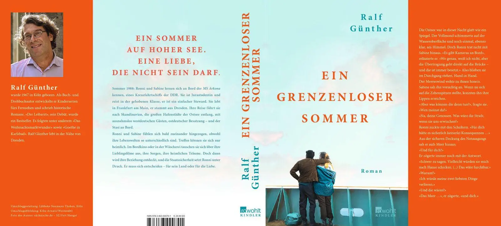Rückseite: 9783463000701 | Ein grenzenloser Sommer | Ralf Günther | Buch | 304 S. | Deutsch