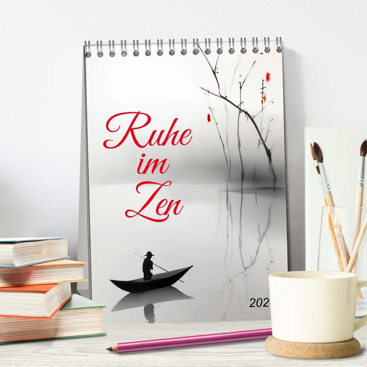 Bild: 9783516320701 | Ruhe im Zen (Tischkalender 2026 DIN A5 hoch), CALVENDO Monatskalender