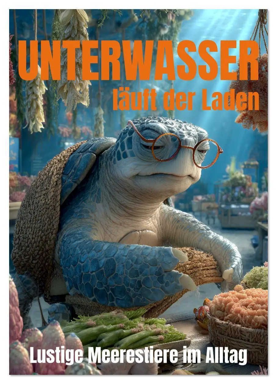 Cover: 9783516630701 | UNTERWASSER läuft der Laden - lustige Meerestiere im Alltag...
